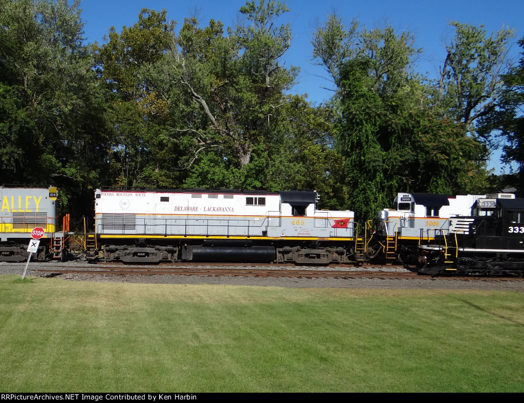 DL 405 former Lehigh Valley RR 405